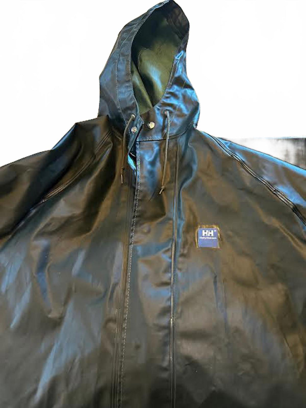 Vintage Helly Hansen Hooded Rain Jacket XXL