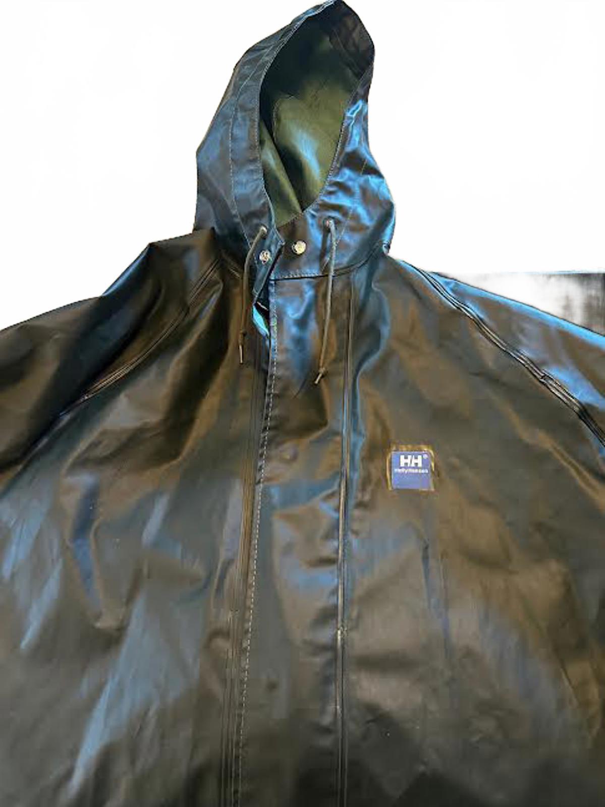 Vintage Helly Hansen Hooded Rain Jacket XXL