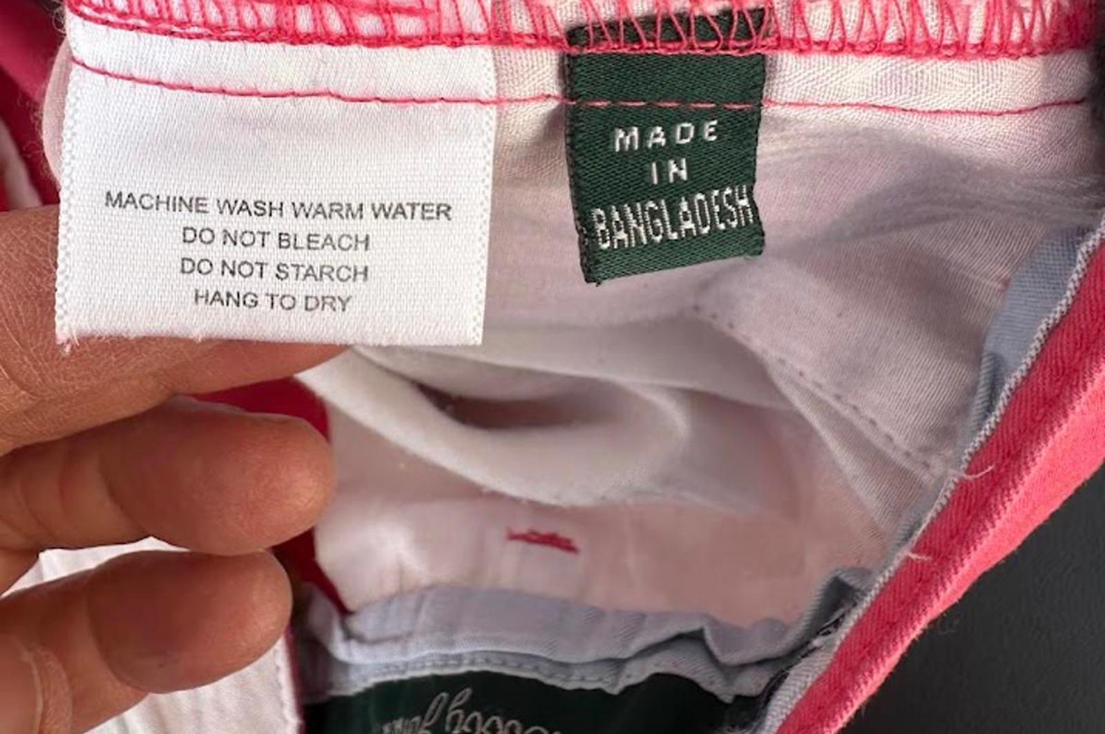 Bobby Jones Pink Shorts Size 40 Preppy Golf