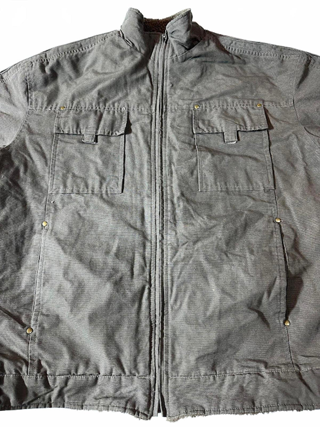 Vintage Whispering Smith Quilted Field Jacket Utility Coat