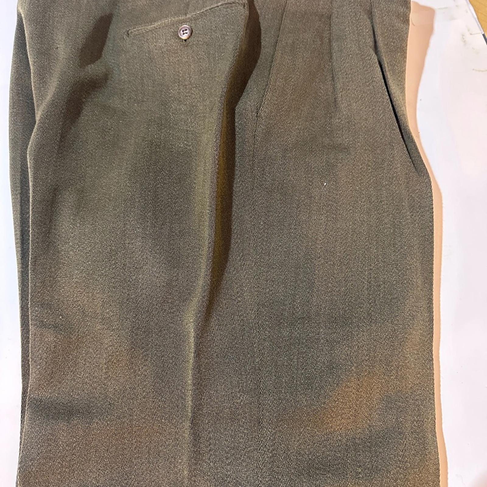 Karl Lagerfeld Paris Men’s Wool Dress Trousers – Made in Italy