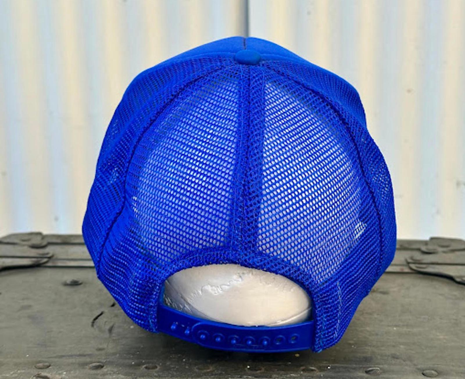 Nissin Folsom Lodge 2009 Blue Trucker Snapback Hat
