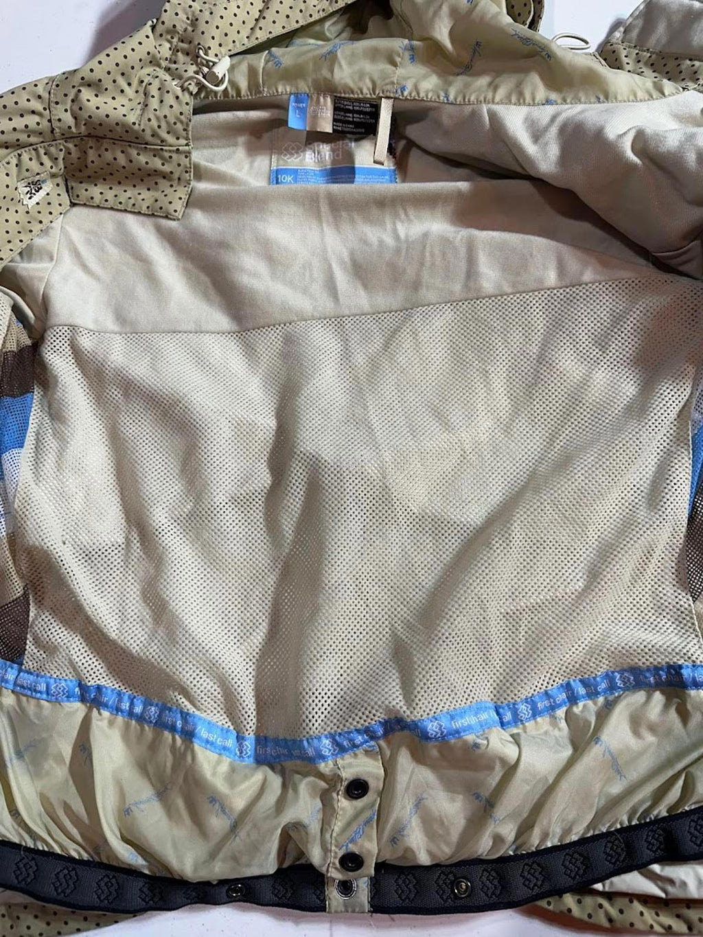 Special Blend Polka Dot Snowboard Shell Jacket L