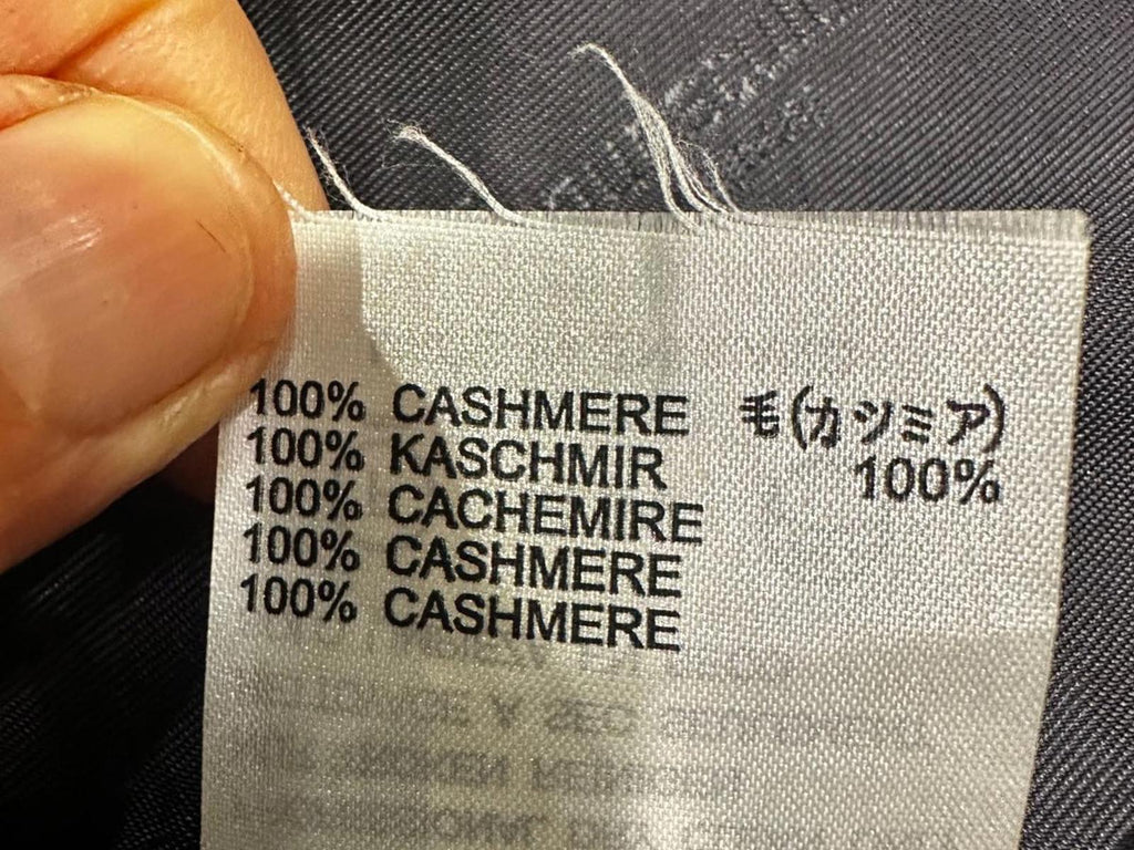 100% Cashmere Navy Blazer made in England