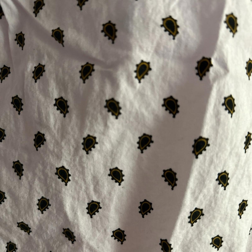 Stussy Pattern Button Up Shirt Small Pink Black