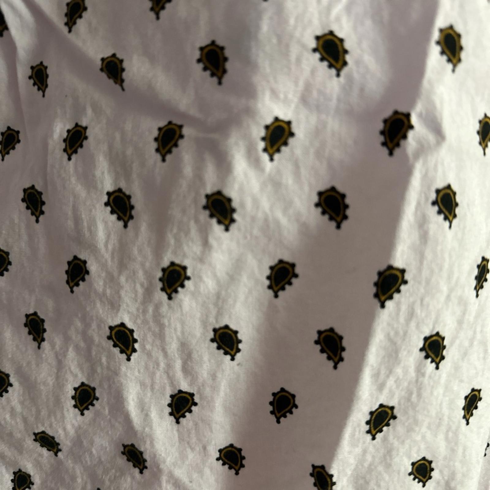 Stussy Pattern Button Up Shirt Small Pink Black