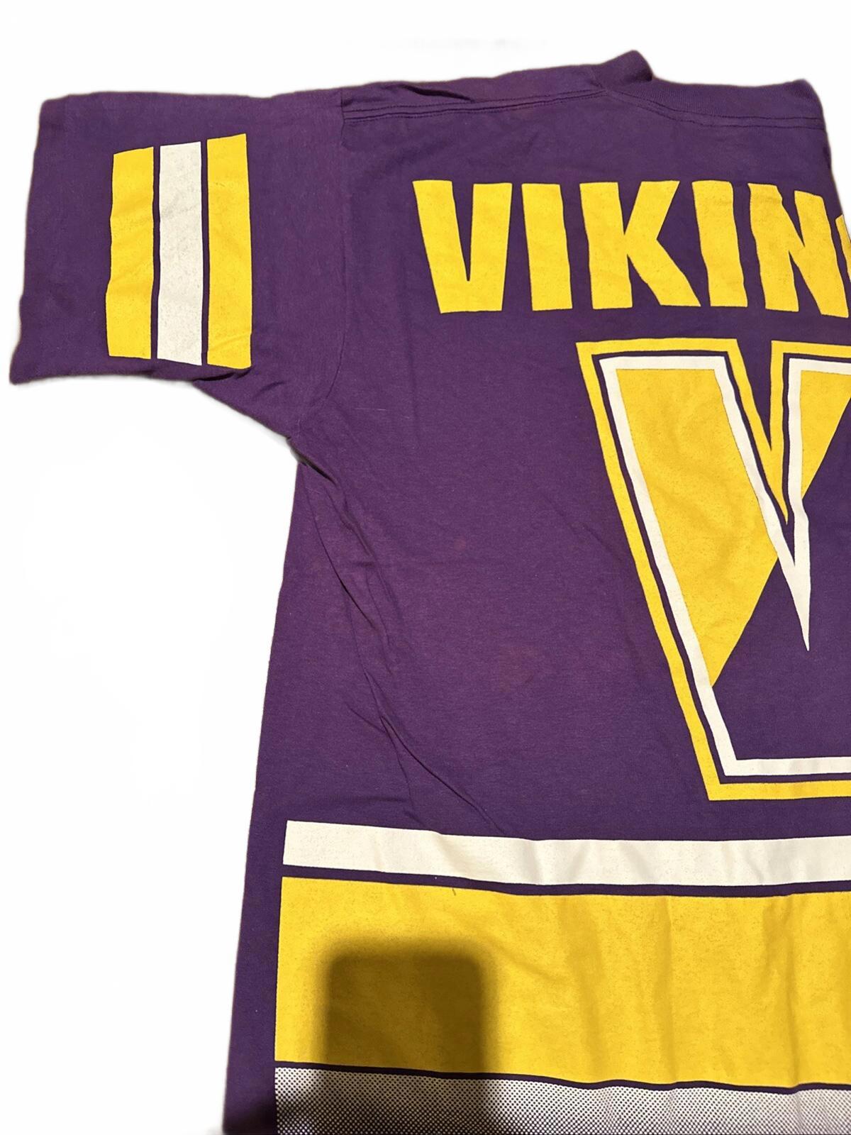 Vintage Salem Minnesota Vikings T-Shirt XL USA
