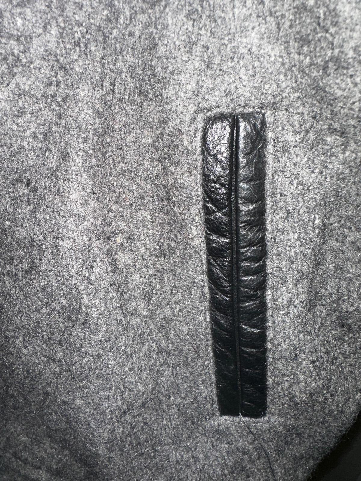 Reason Clothing Wool & Leather Varsity Jacket L