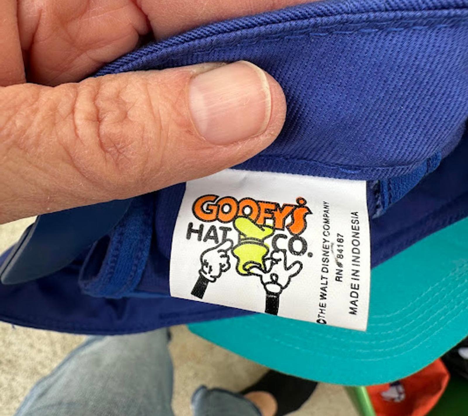 Vintage Walt Disney World Snapback Hat Blue Teal
