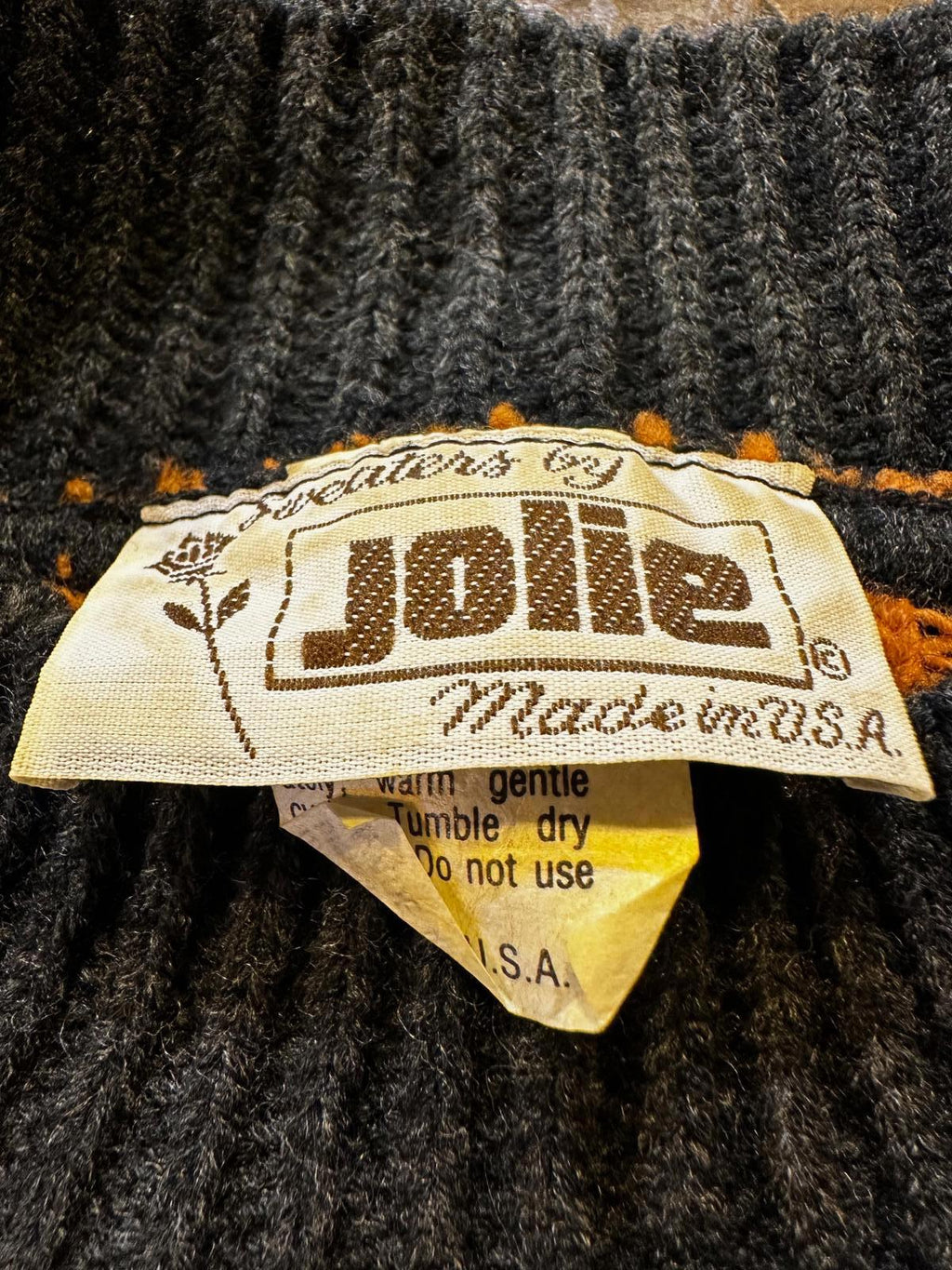 Vintage Jolie Southwest Pattern Sweater – Made in USA