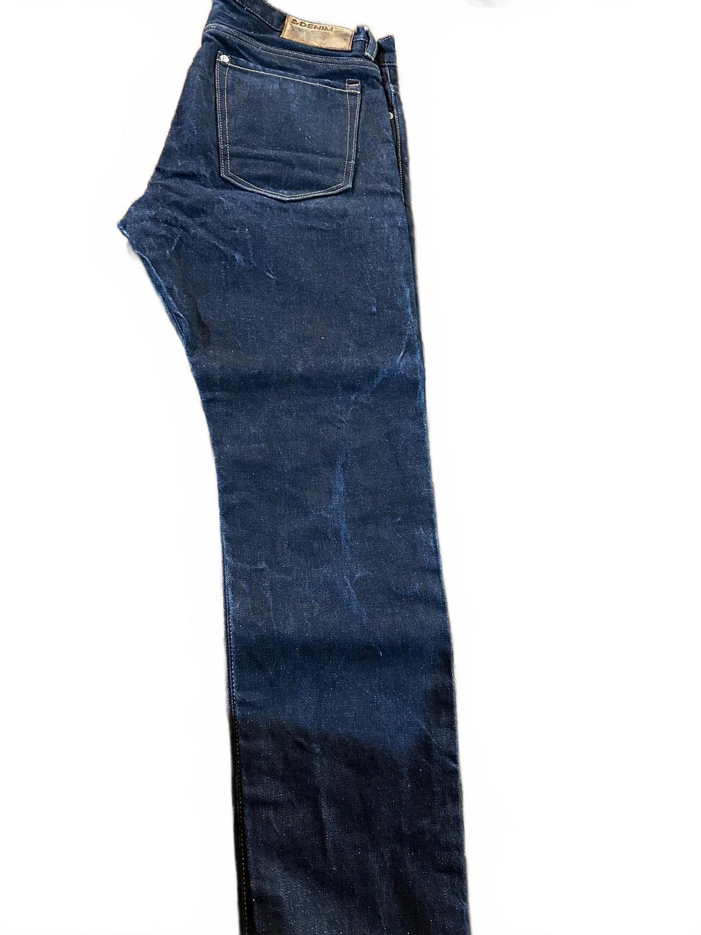 H&M &Denim 13.5oz Premium Selvedge Raw Jeans 32x30
