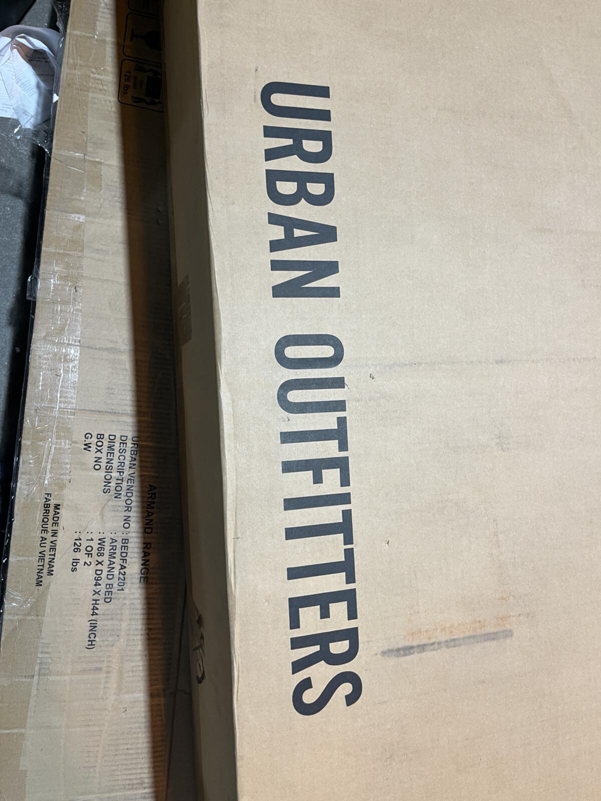 Urban Outfitters Armand Bed New In Box  No Headboard