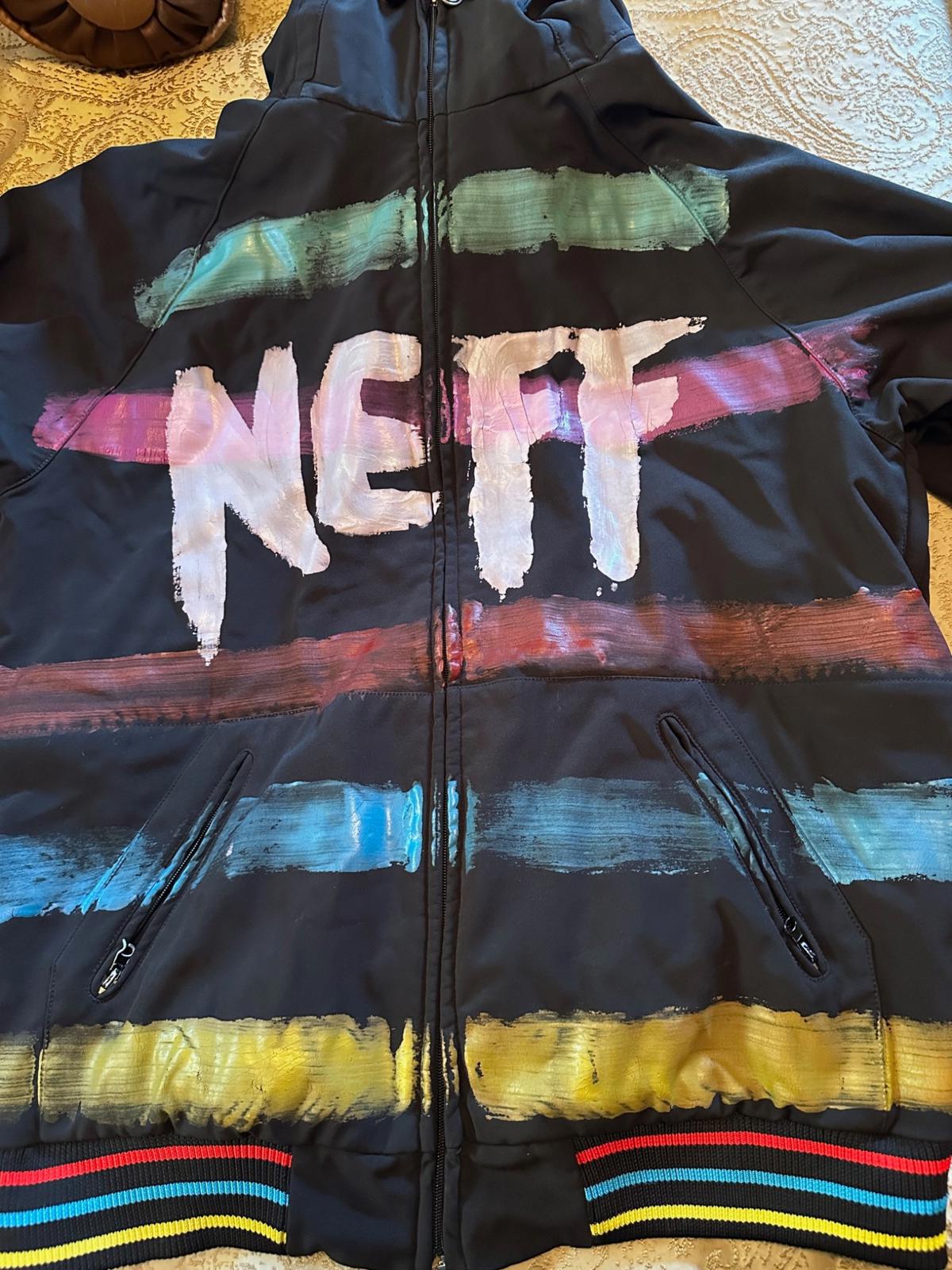 NEFF Custom Goods Painted Hoodie Jacket XL