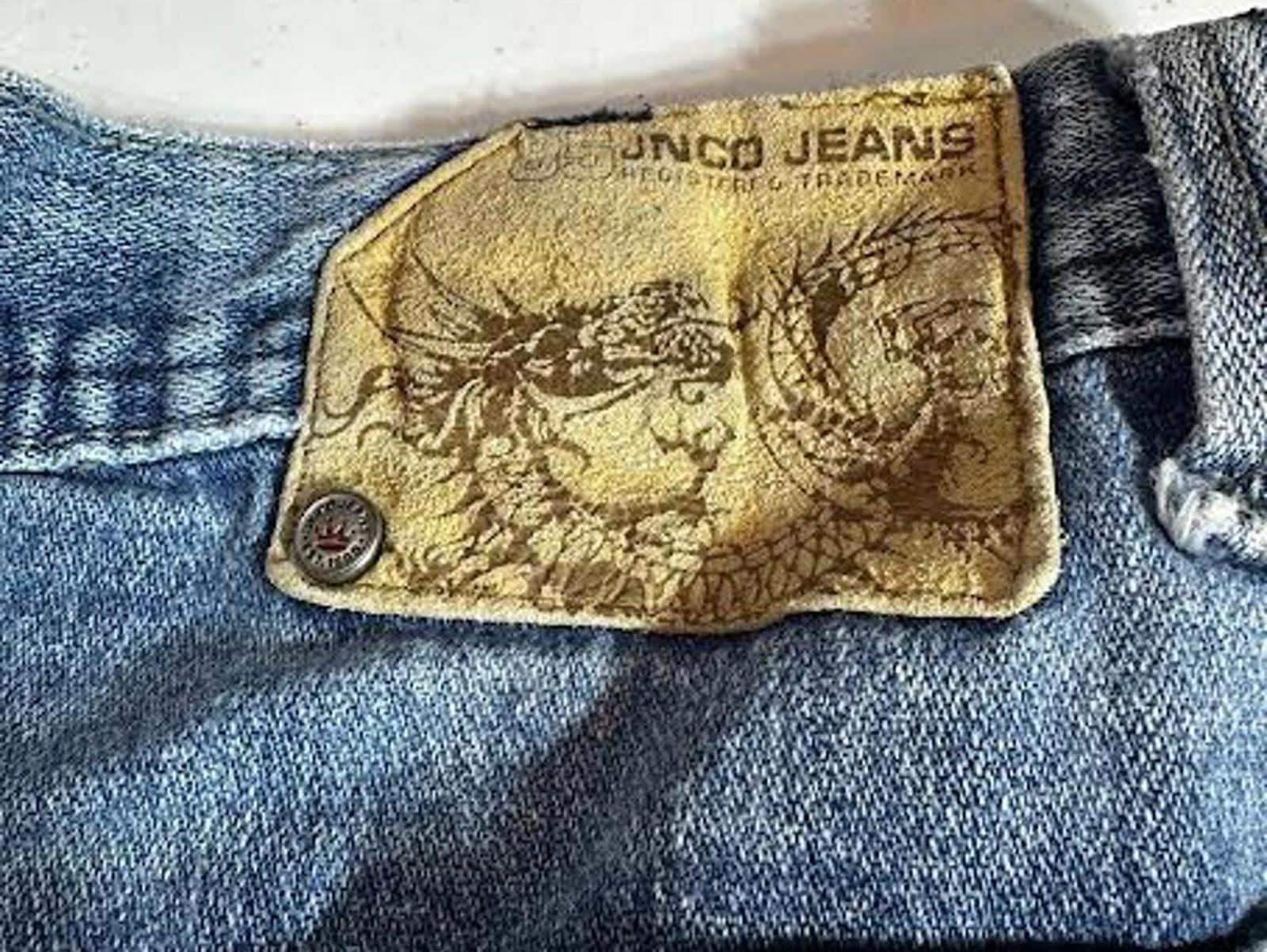 Vintage JNCO Dragon Embroidered Jeans 30x30 Y2K