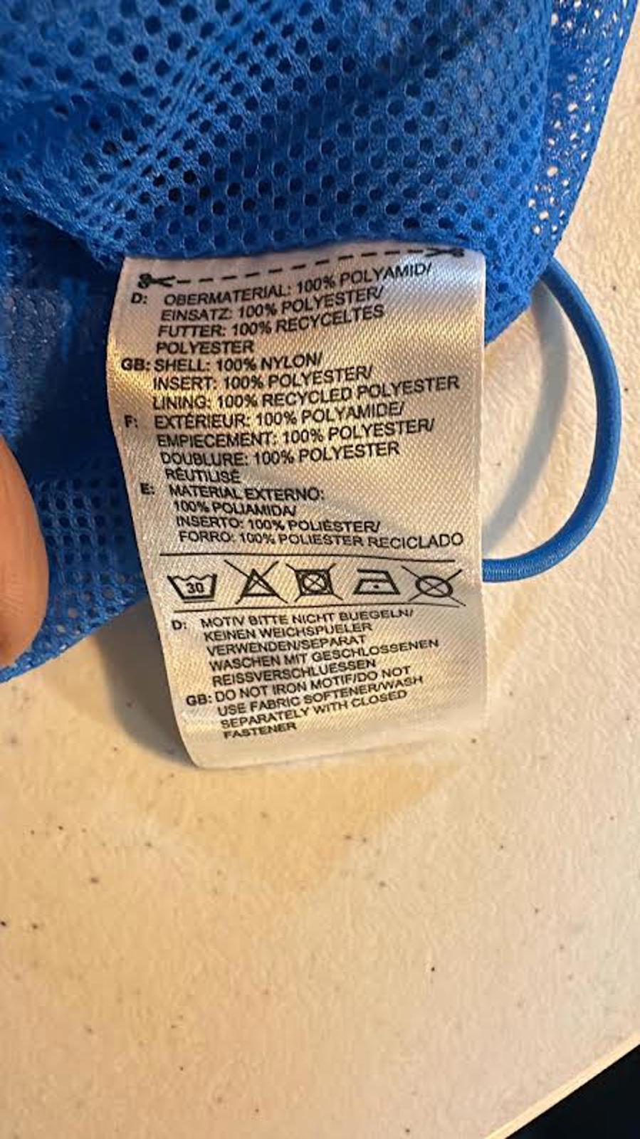 Adidas Climacool Blue Hooded Windbreaker Jacket L