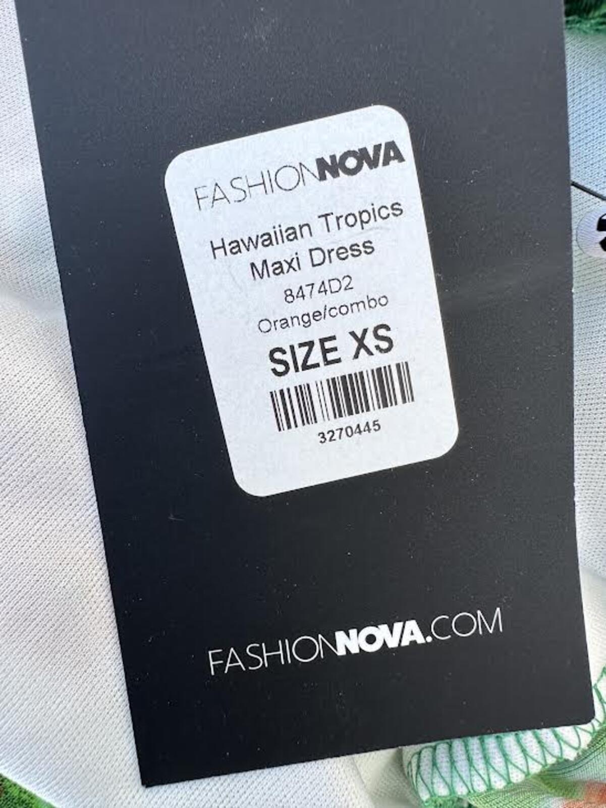 6pc Fashion Nova XS Maxi Dress Bundle NWT