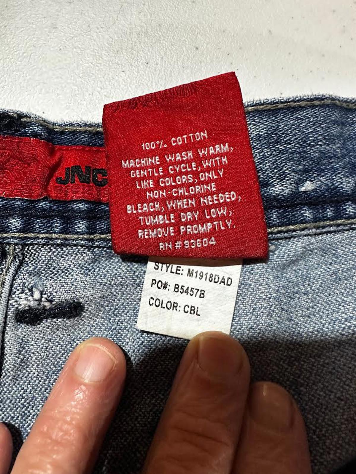 Vintage JNCO Dragon Embroidered Jeans 30x30 Y2K