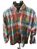 Vintage Boston Traders Plaid Cotton Flannel Shirt L
