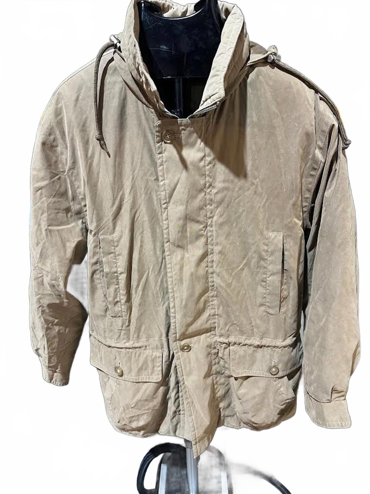 London Fog Insulated Field Jacket w/ Hideaway Hood M