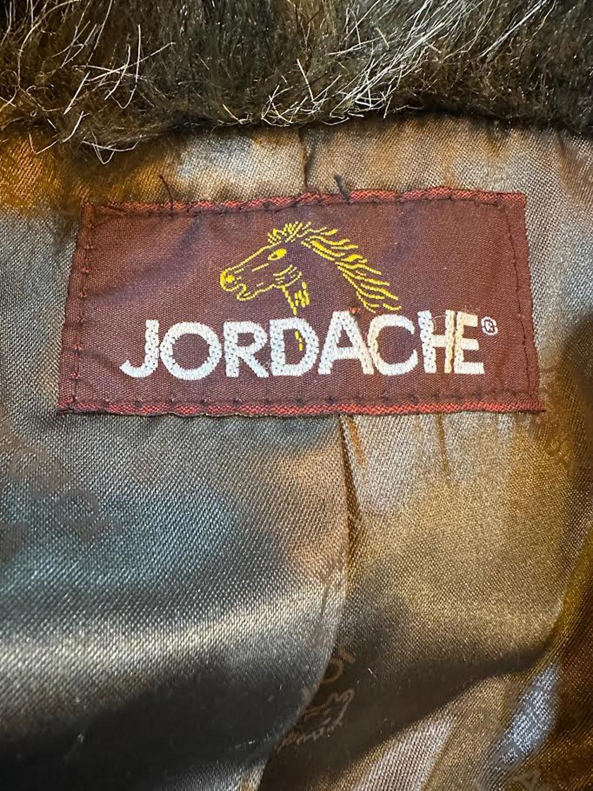 Vintage Jordache Faux Fur Coat USA Made Oversized