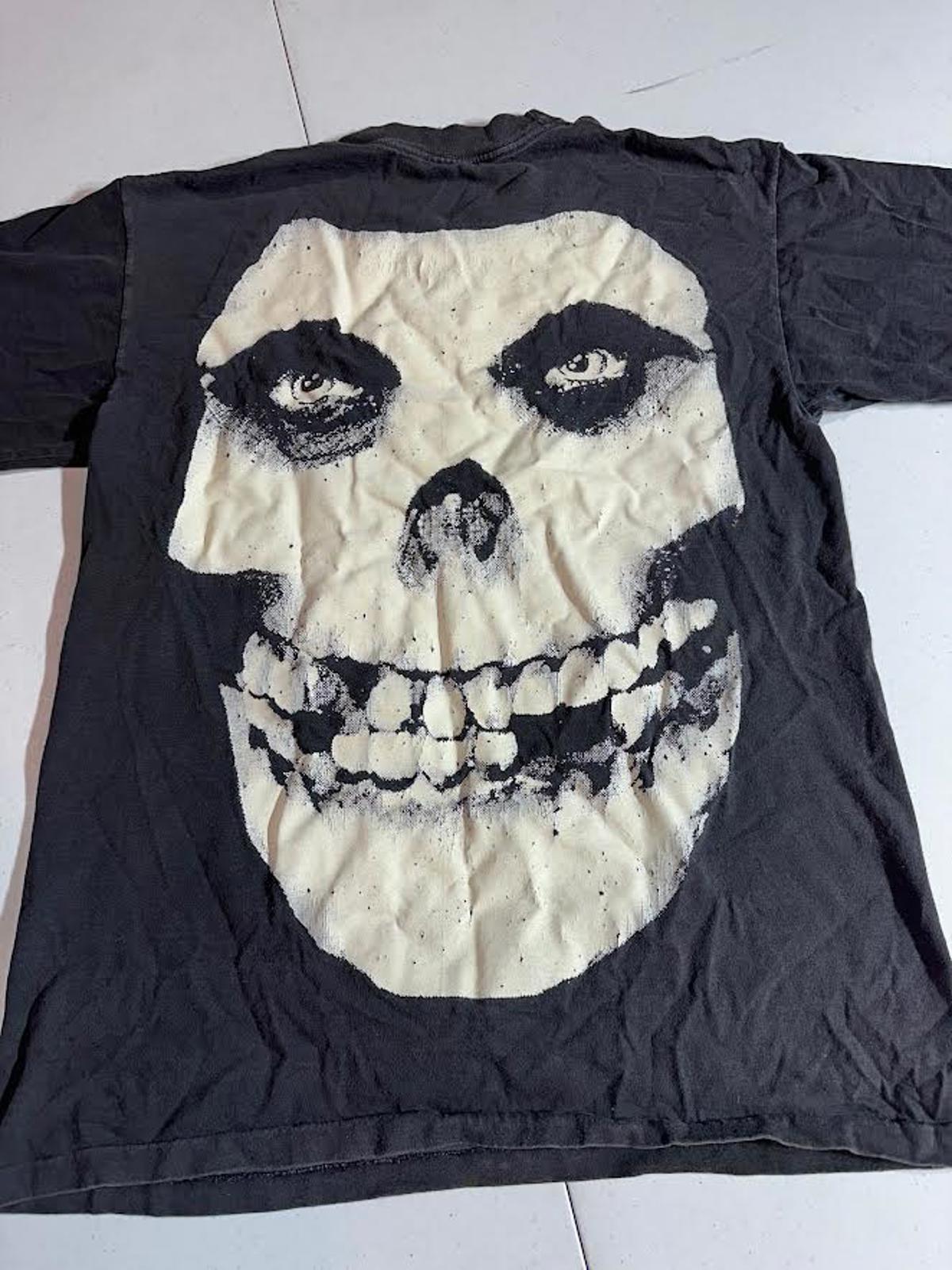 Vintage Misfits Skull Band Tee Wild Oats USA