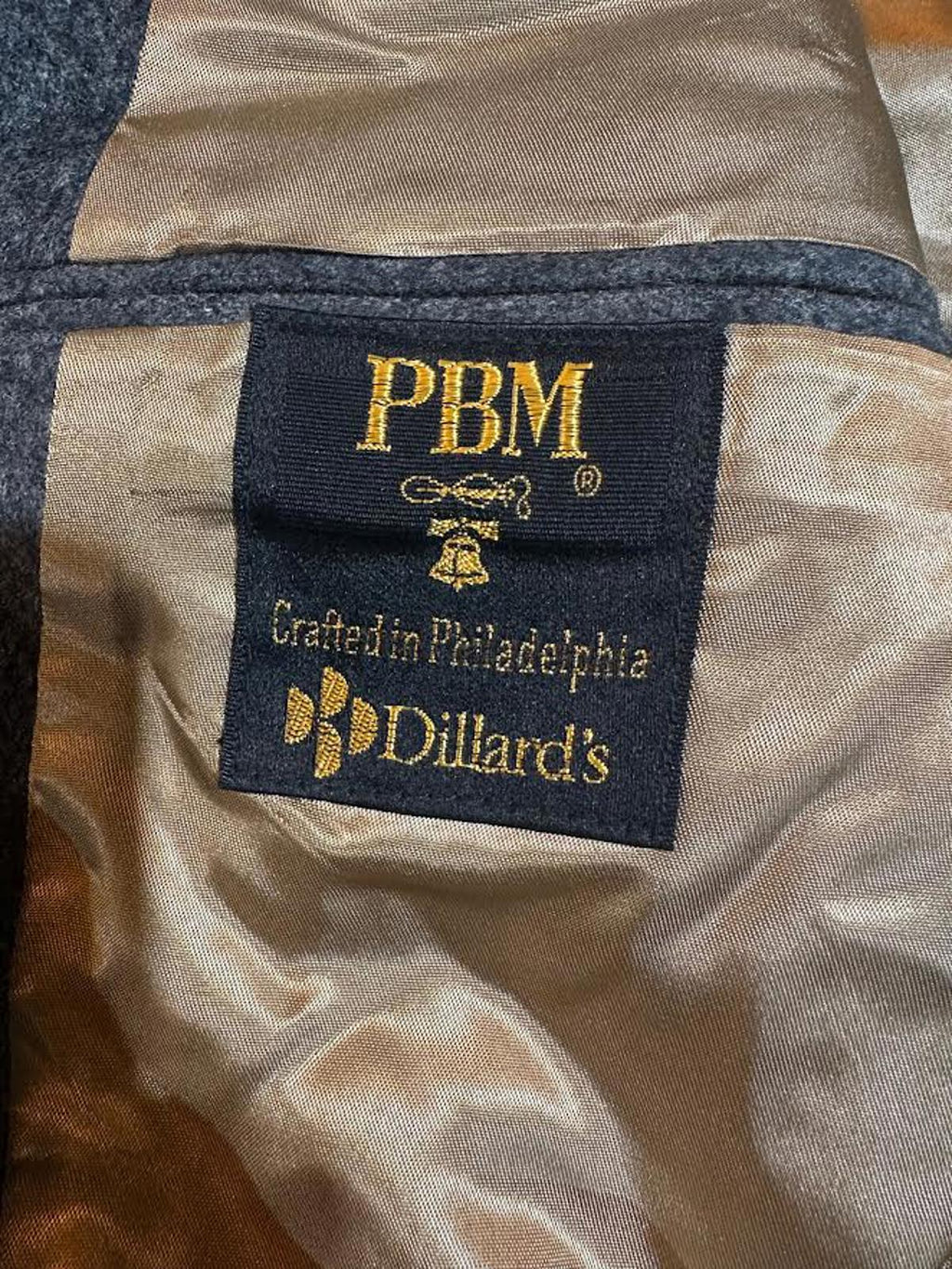 PBM Philadelphia 100% Camel Hair Men’s Sport Coat