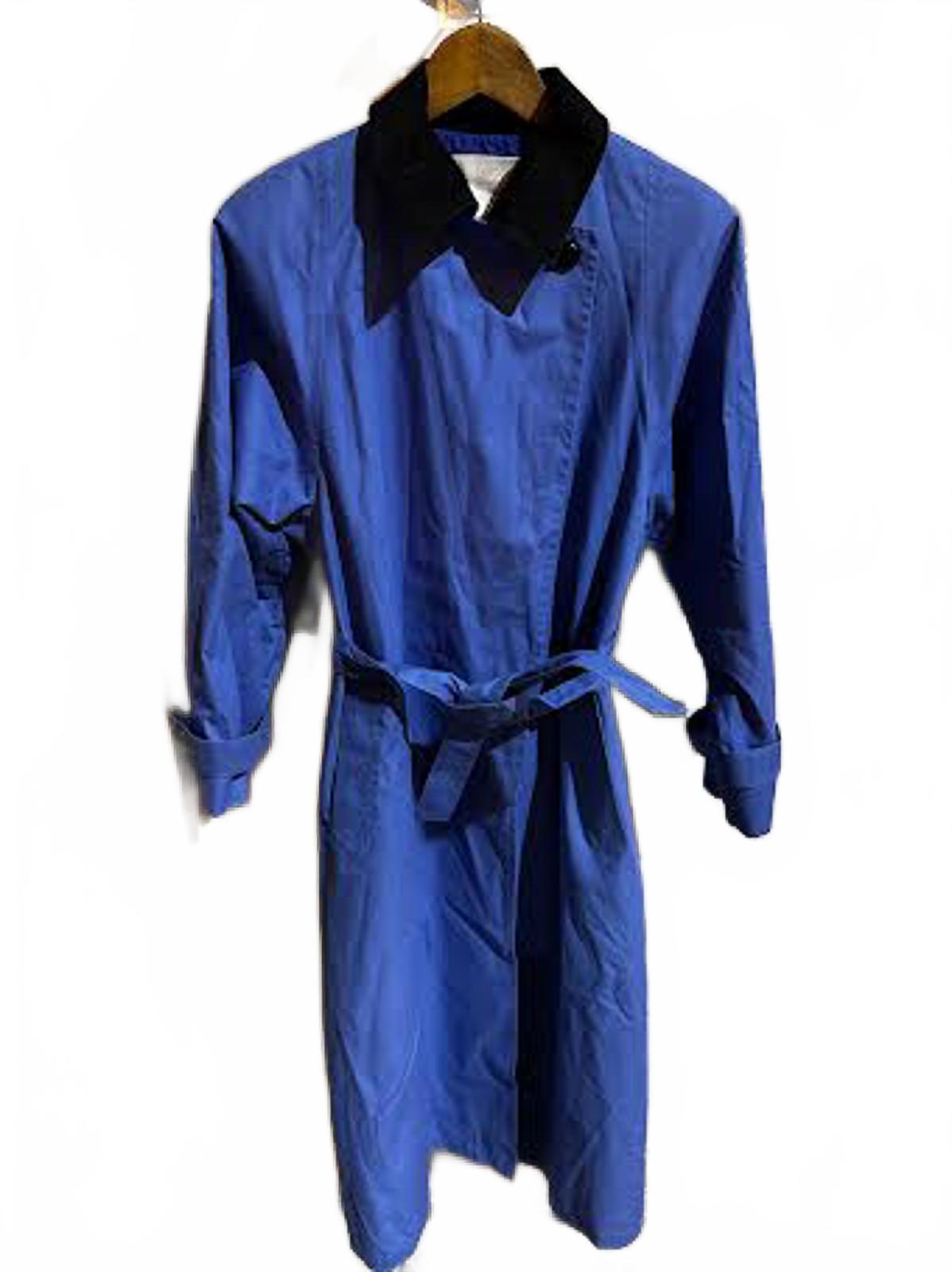Vintage London Fog Blue Trench Coat USA Made