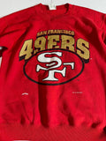 Vintage 90s San Francisco 49ers Crewneck Sweatshirt USA M