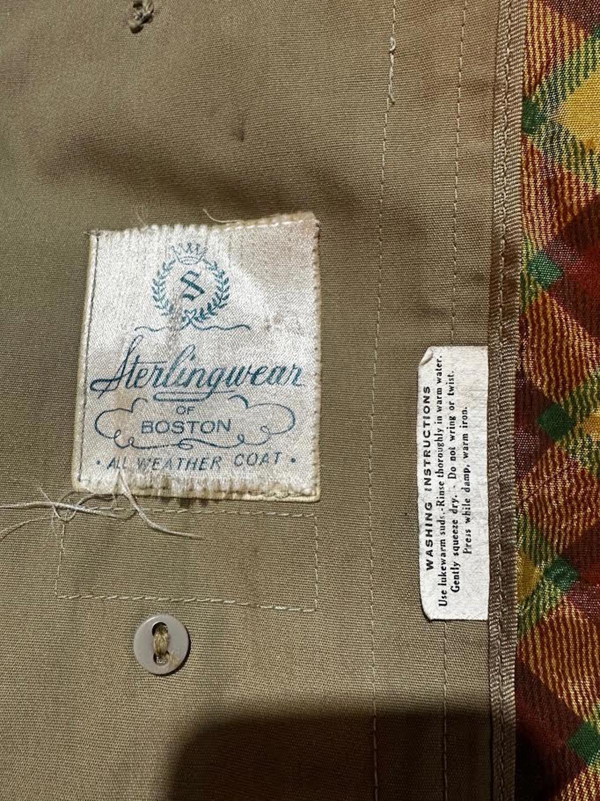 Sterlingwear Boston Vintage Khaki All-Weather Coat