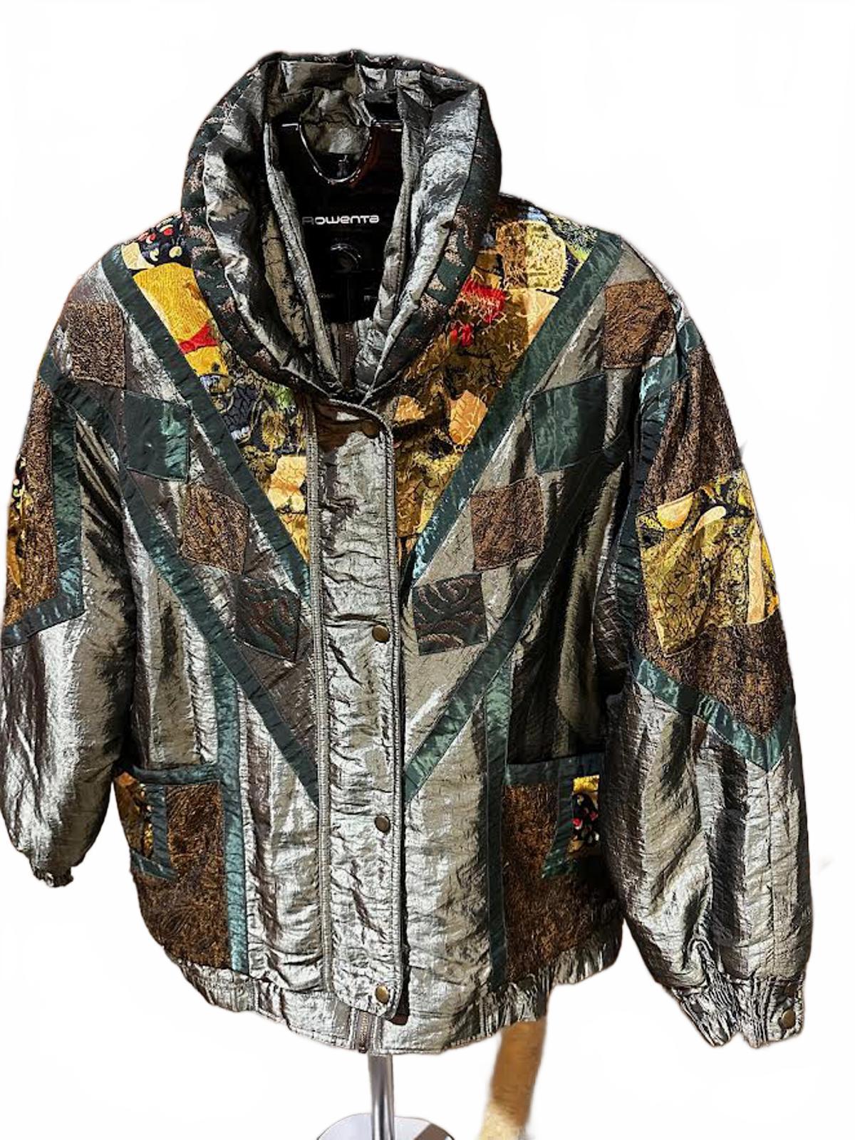Vintage 90s Mulberry Street Abstract Ski Jacket L