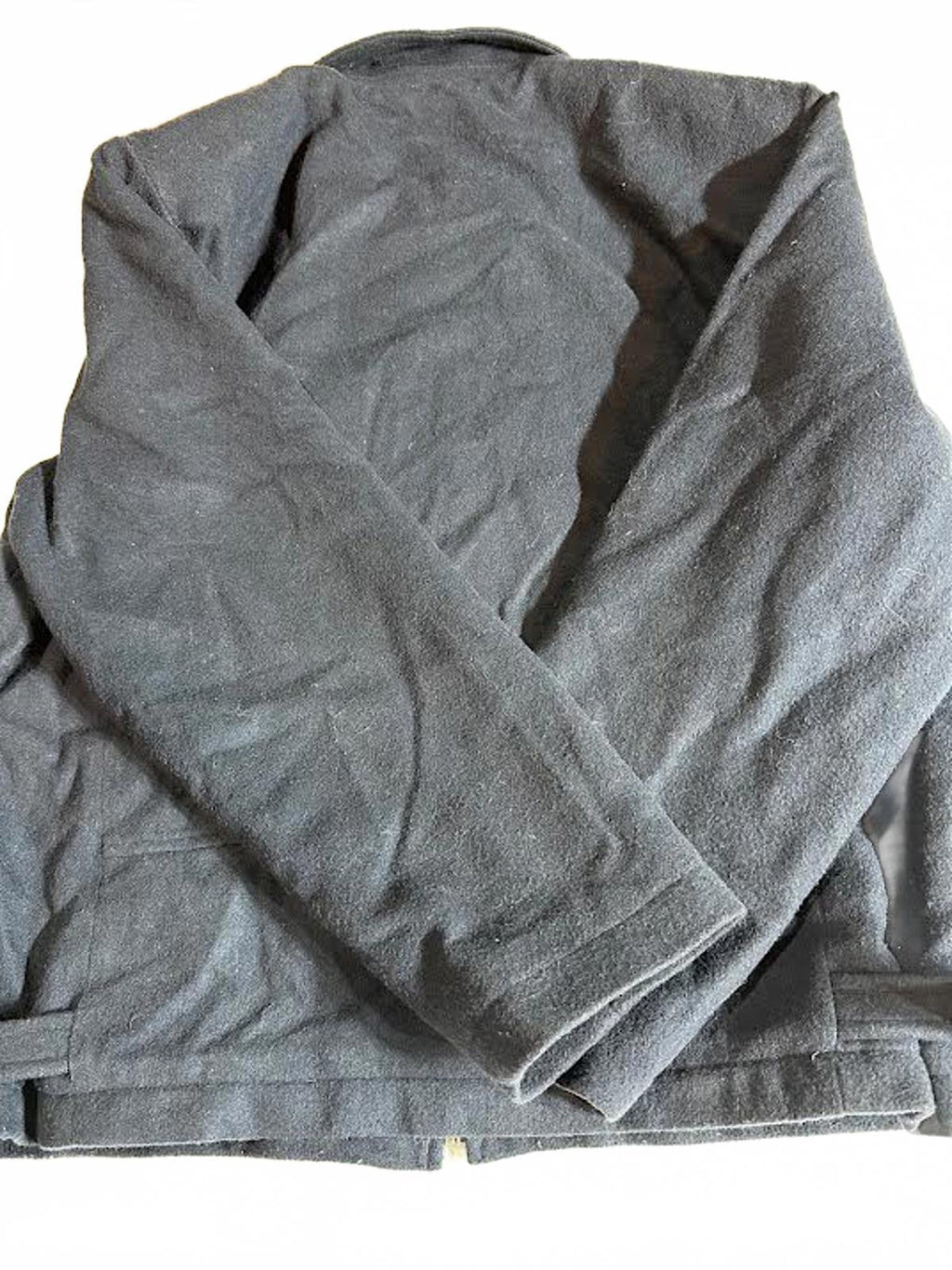 Eddie Bauer Wool Zip Jacket Women’s Navy Lined