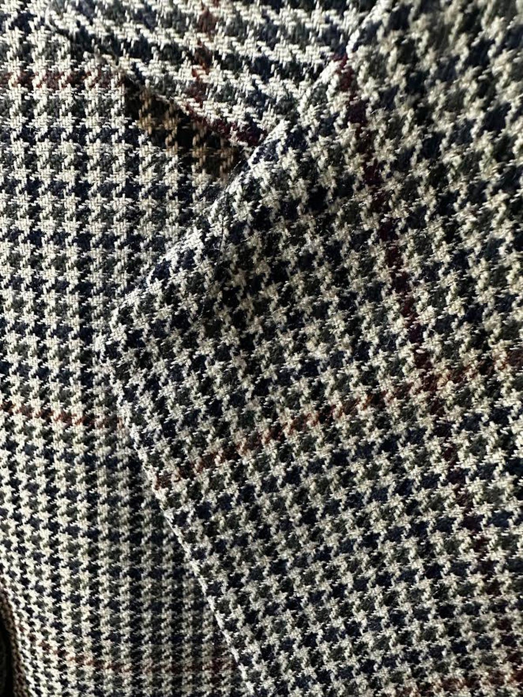 Nordstrom Men’s Vintage Houndstooth Wool Sport Coat 42L