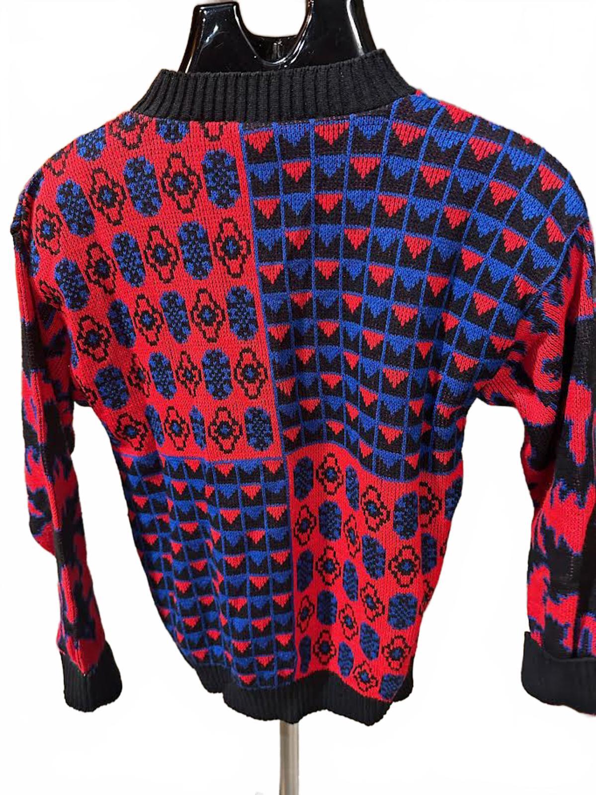 Vintage Brunny 80s Crewneck Knit Sweater M/L USA