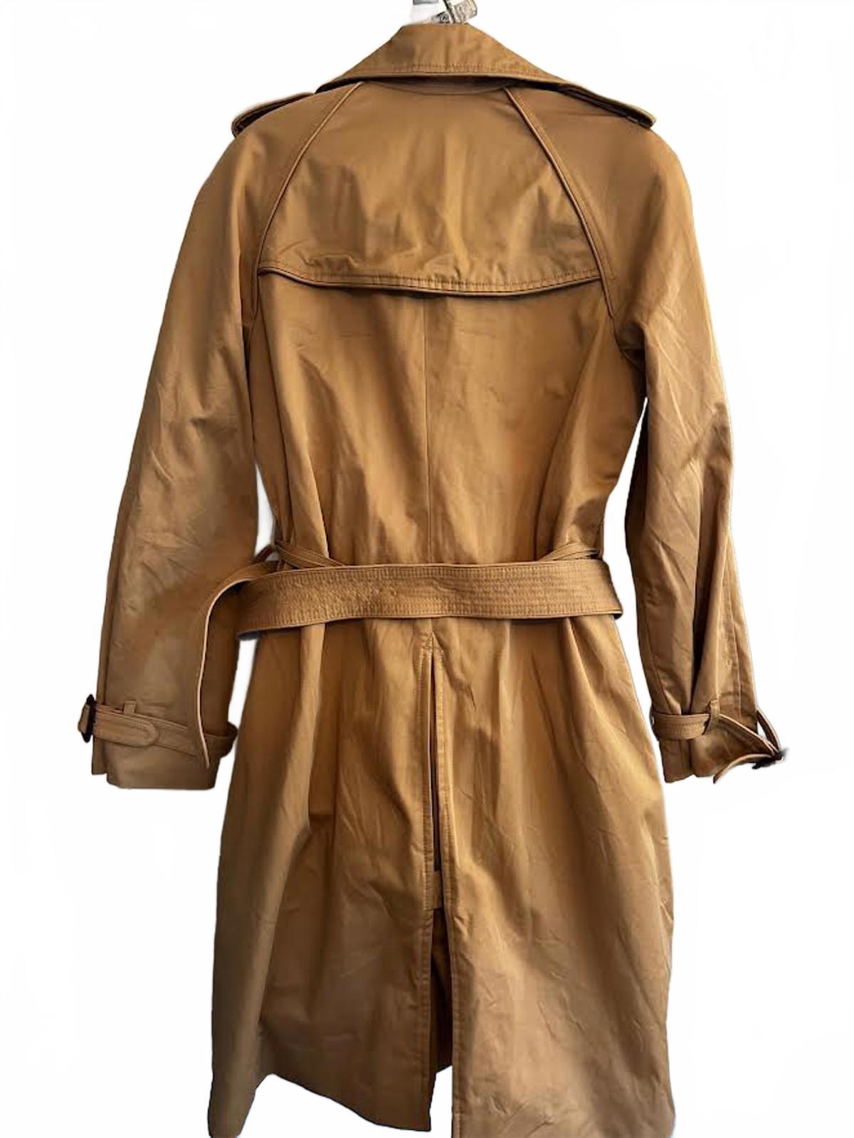 Isaac Mizrahi Target Camel Trench Coat Belted M