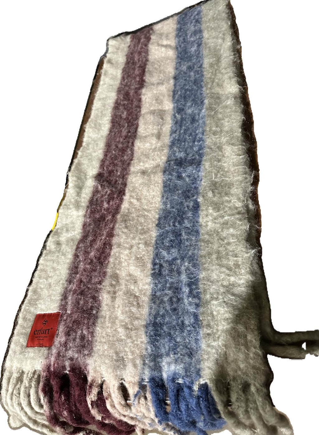 Erfurt Denmark Mohair Wool Blend Scarf 13x72