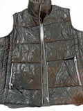 Timothy Daniels Reversible Quilted Vest Black/Gray L