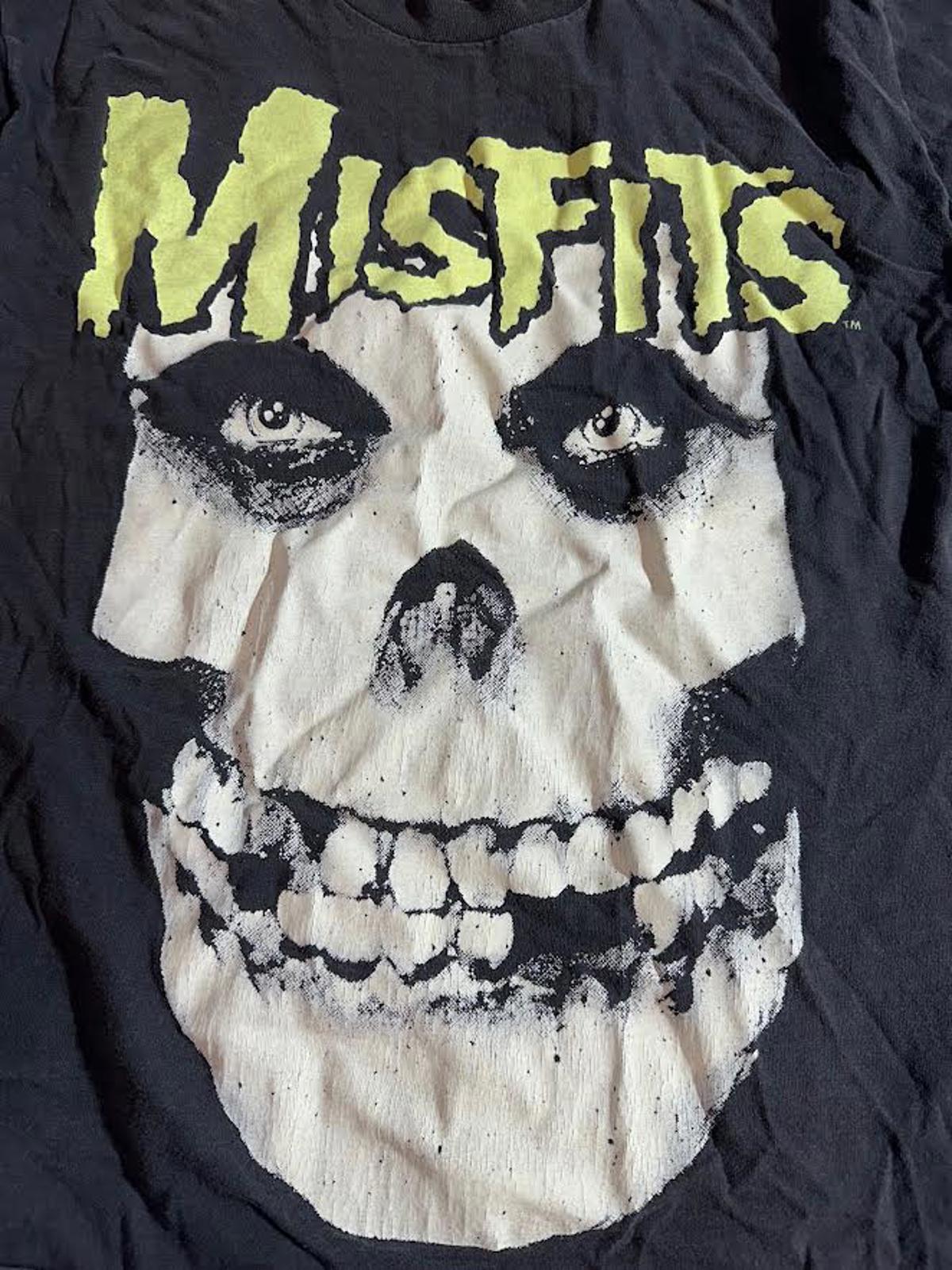 Vintage Misfits Skull Band Tee Wild Oats USA