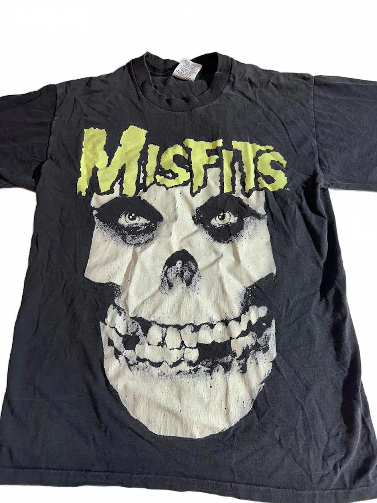 Vintage Misfits Skull Band Tee Wild Oats USA