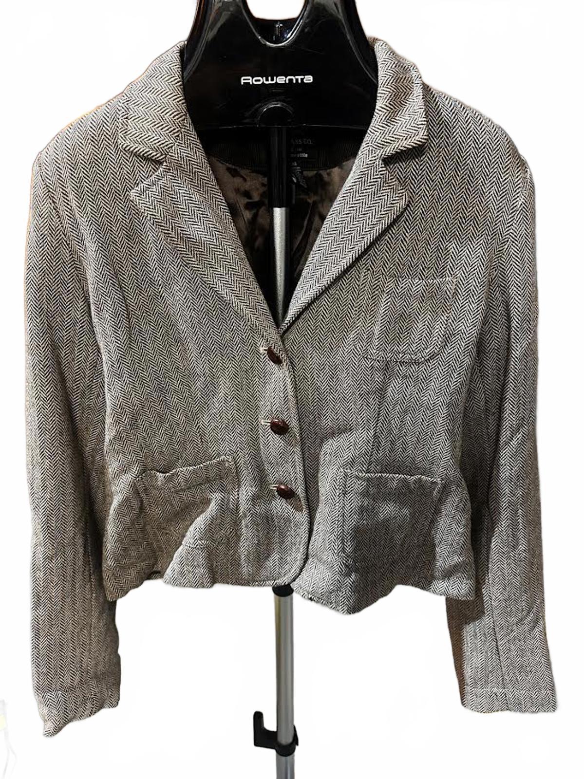 Polo Jeans Co Ralph Lauren Herringbone Tweed Jacket