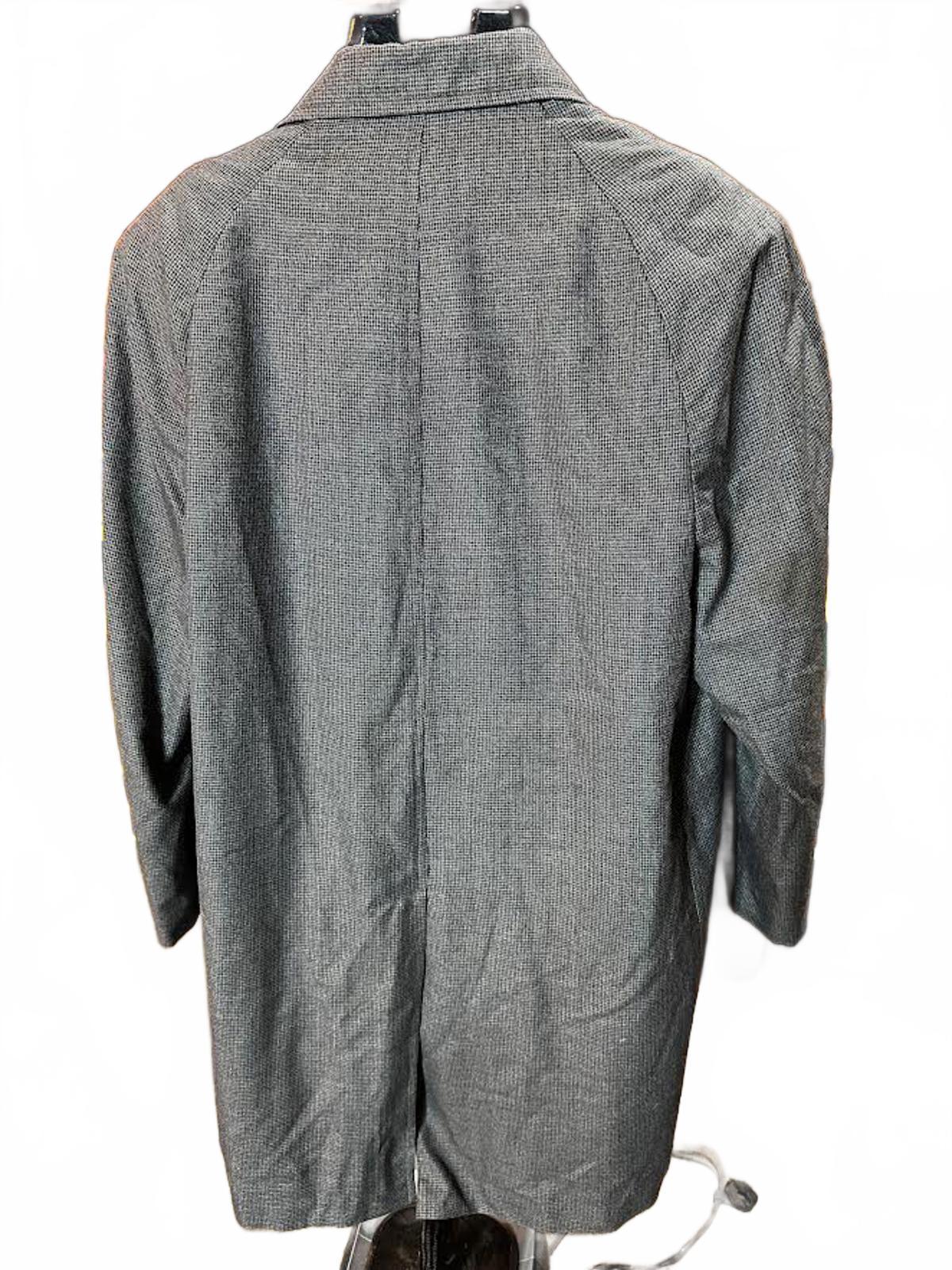 Vintage 1950s–60s Cable Car Clothiers Gray Wool Overcoat XL