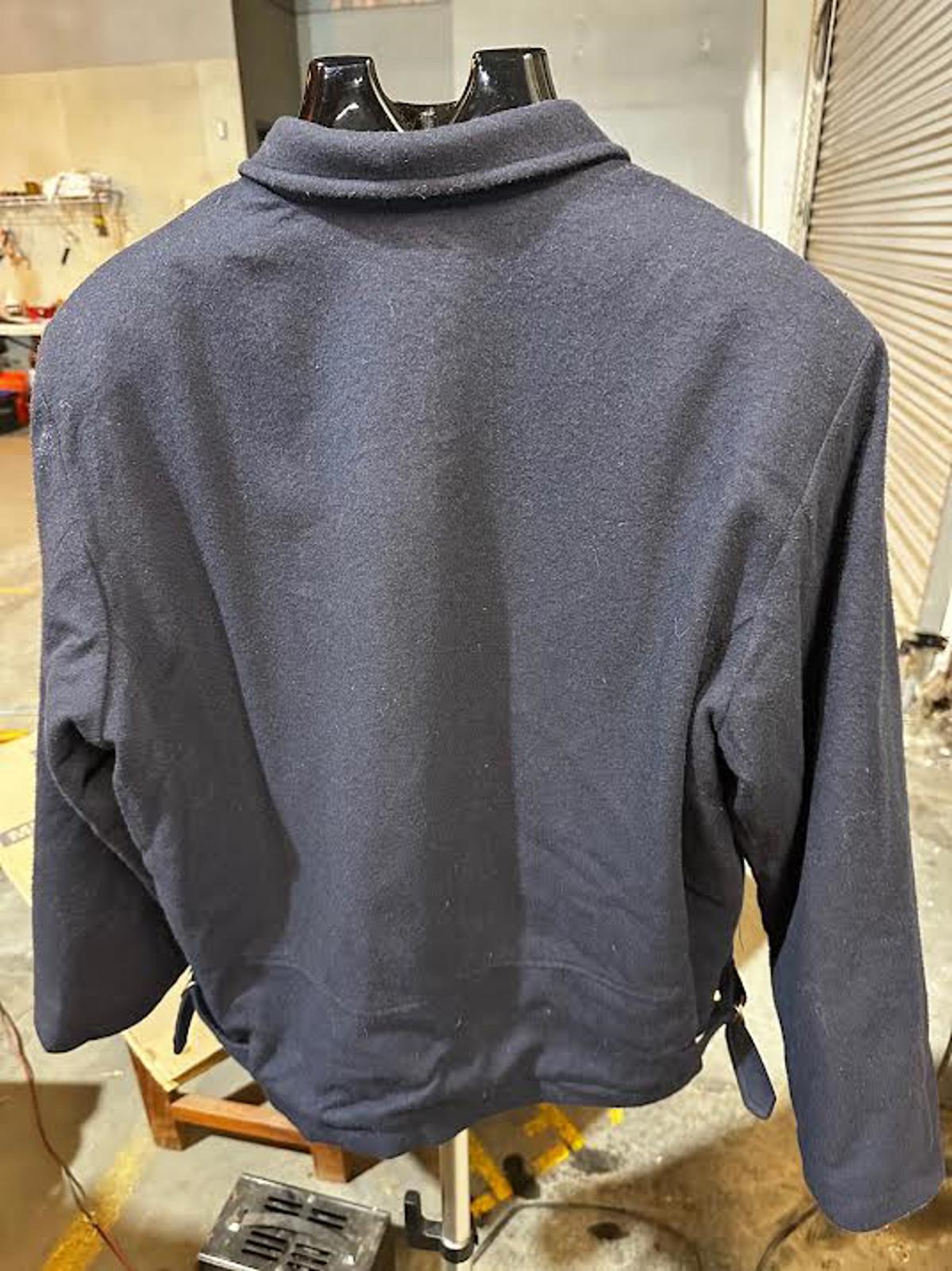 Eddie Bauer Wool Zip Jacket Women’s Navy Lined