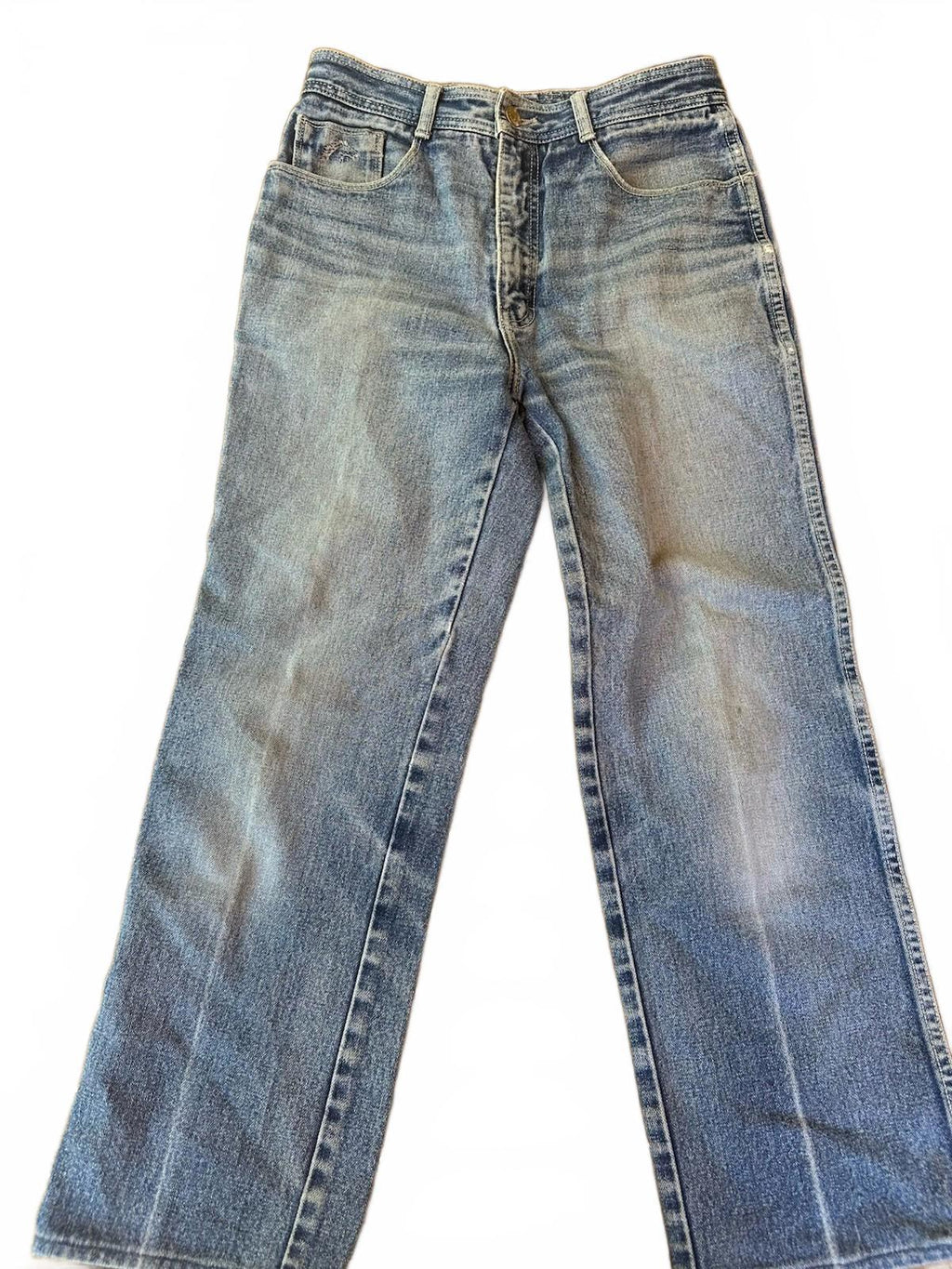 Jordache Women's VTG 80's 90's High Rise Straight Leg Denim Jean Sz 30