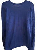 Banana Republic Blue Silk-Cotton Sweater L