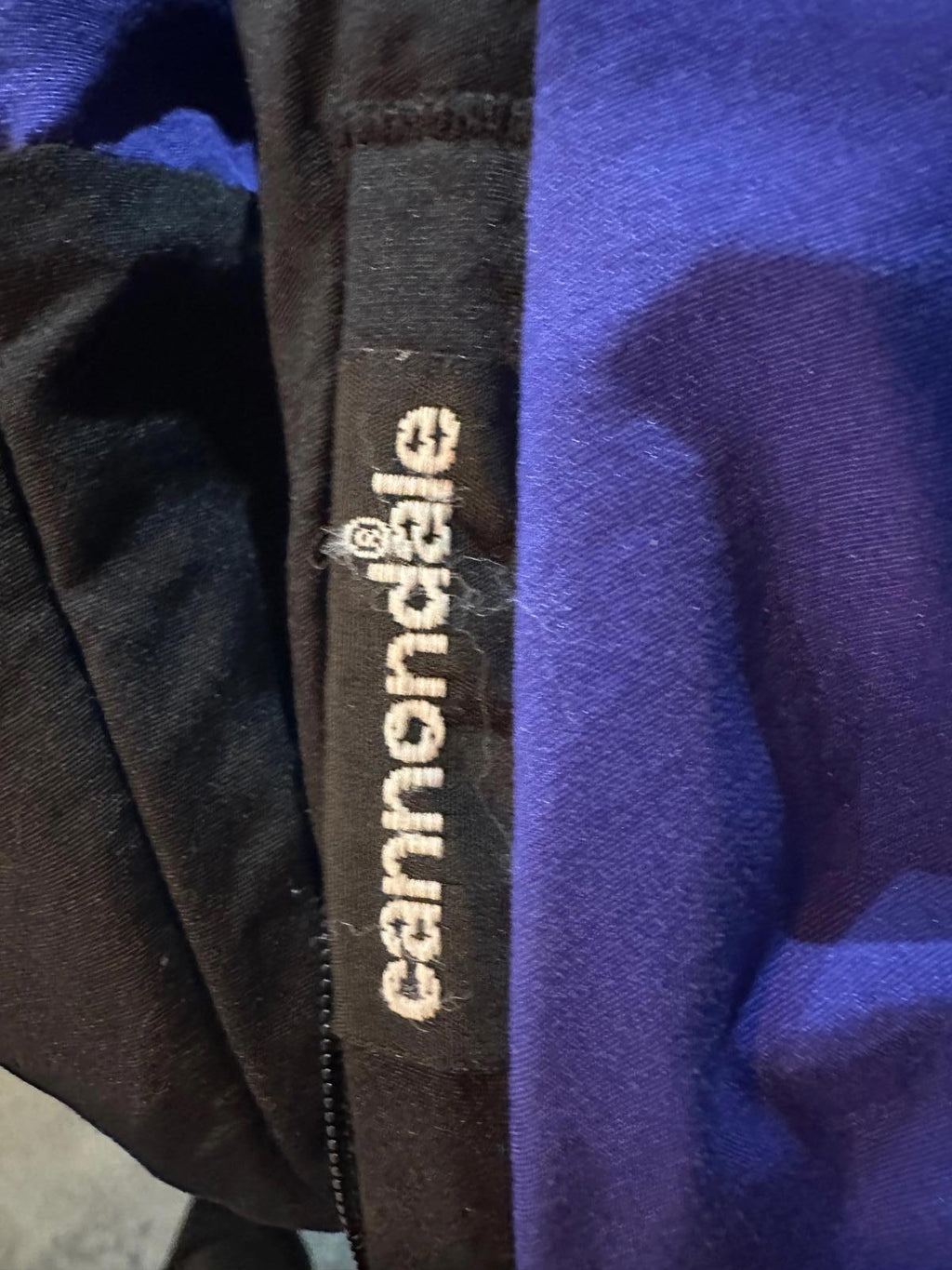 Vintage Cannondale Chartreuse Purple Black Windbreaker L