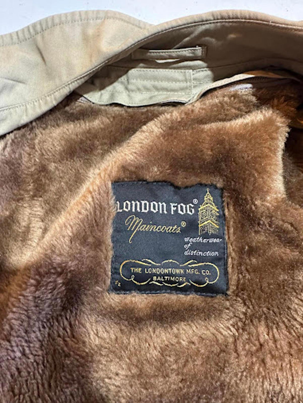 Vintage London Fog Maincoats Trench 36R
