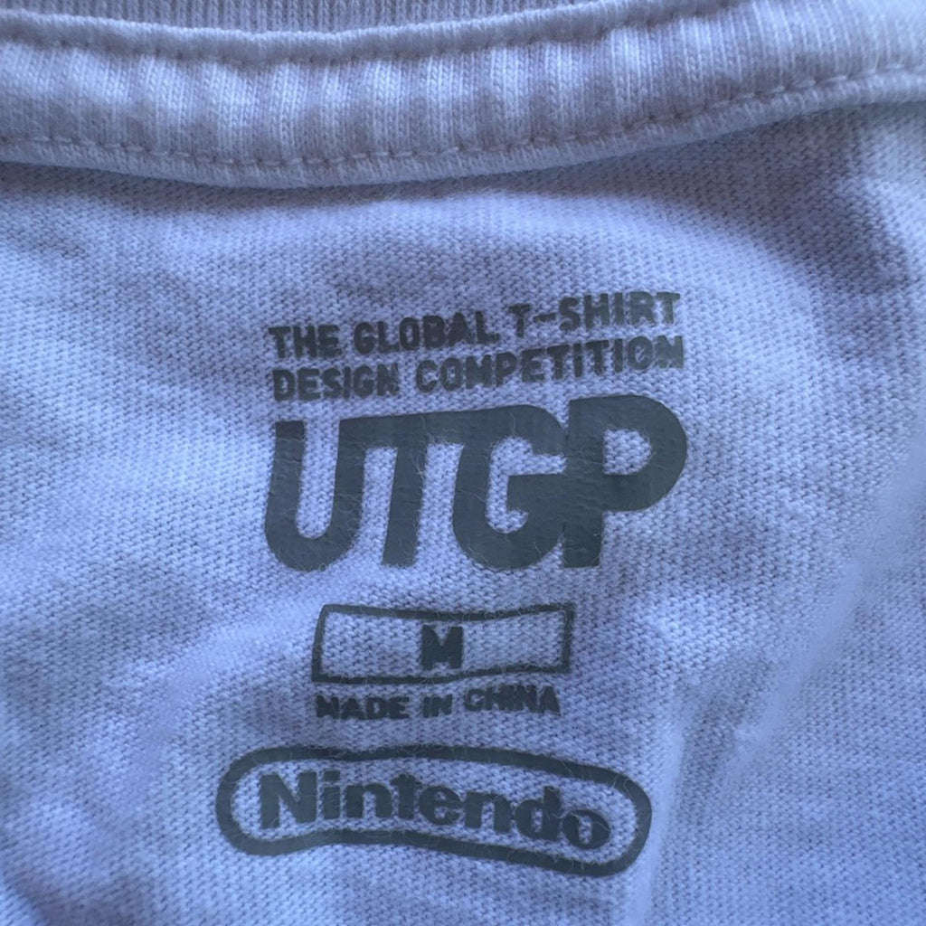 Nintendo White T-Shirt with UTGP Design