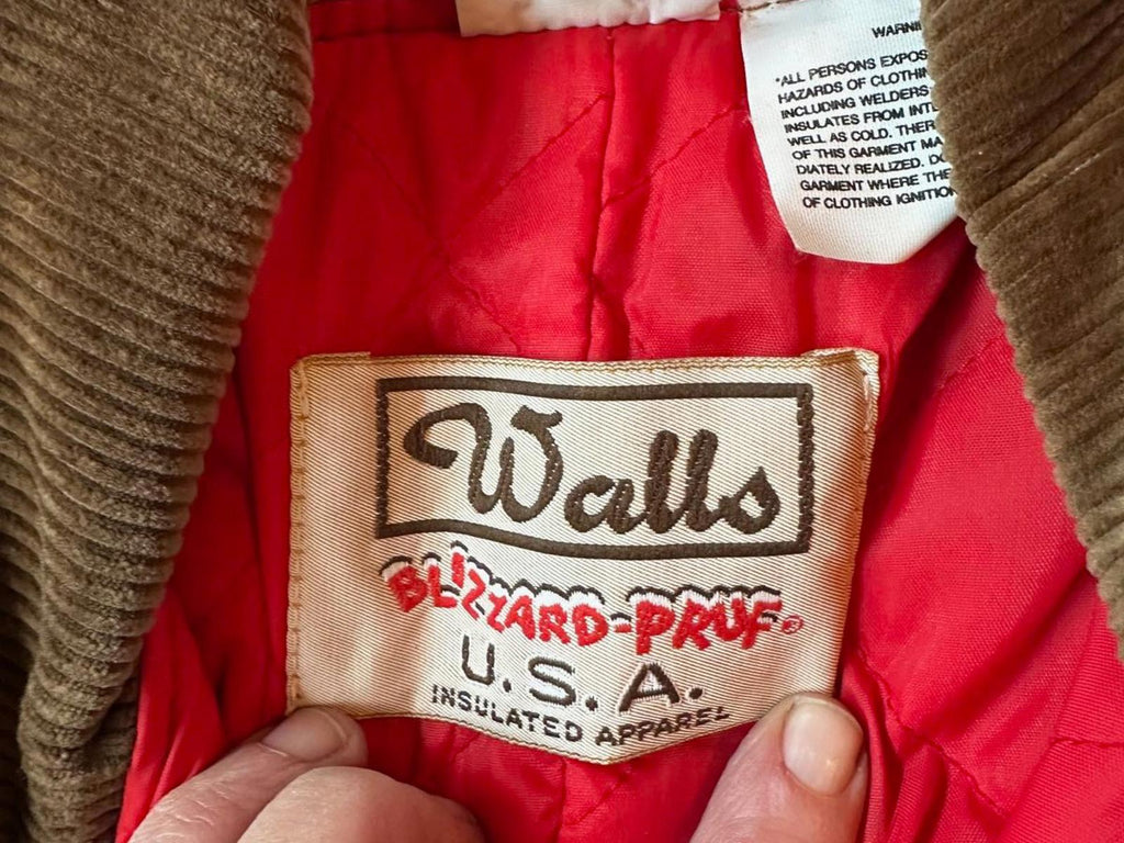 Vintage Walls Blizzard-Pruf Insulated Work Coveralls USA