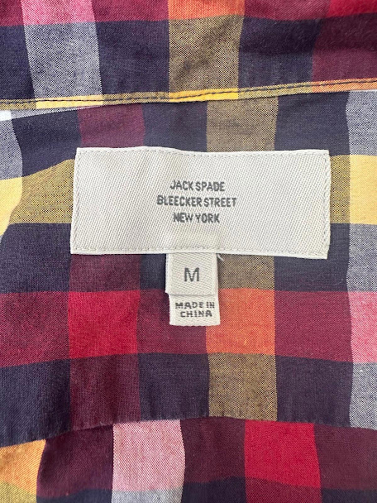 Jack Spade Bleecker Plaid Shirt M