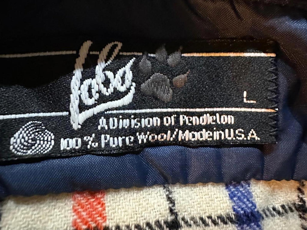 Vintage Fieldmaster by Pendleton Quilted Wool Plaid Shirt Jacket USA Made L