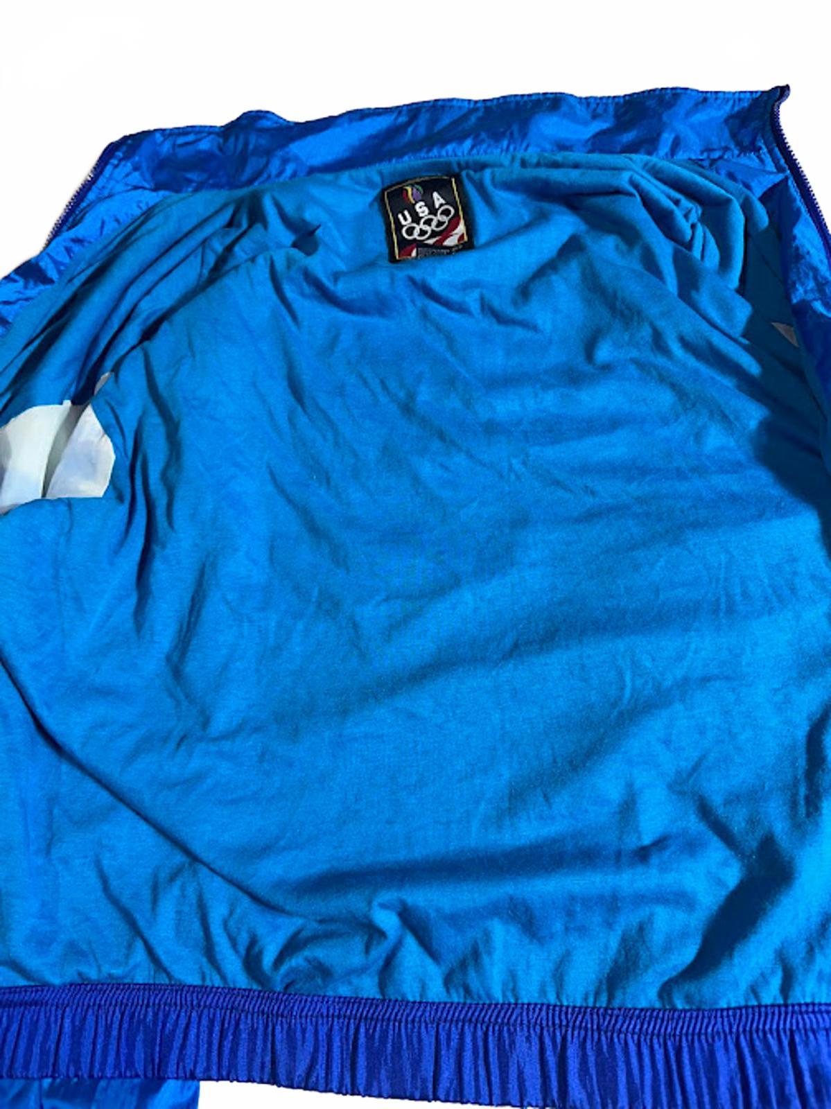 Vintage Team USA Olympic Color Block Windbreaker Jacket